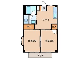 エステート宮東の物件間取画像